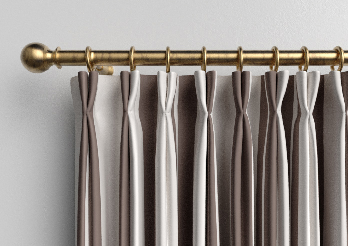 The British Stripe Co. Edward, Highlands No.1 - Made to Measure Curtains - Image 10